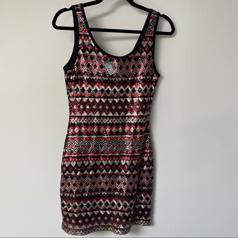 Papaya sequins bodycon